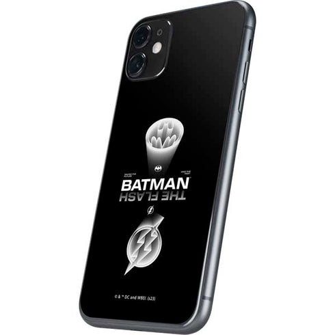 DC Comics The Flash Movie: Batman Flash Future & Past iPhone 11 Skin
